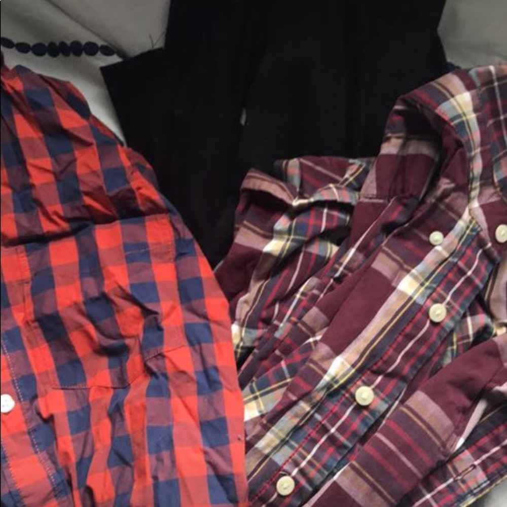 Bundle of two flannels and one cardigan!!!
